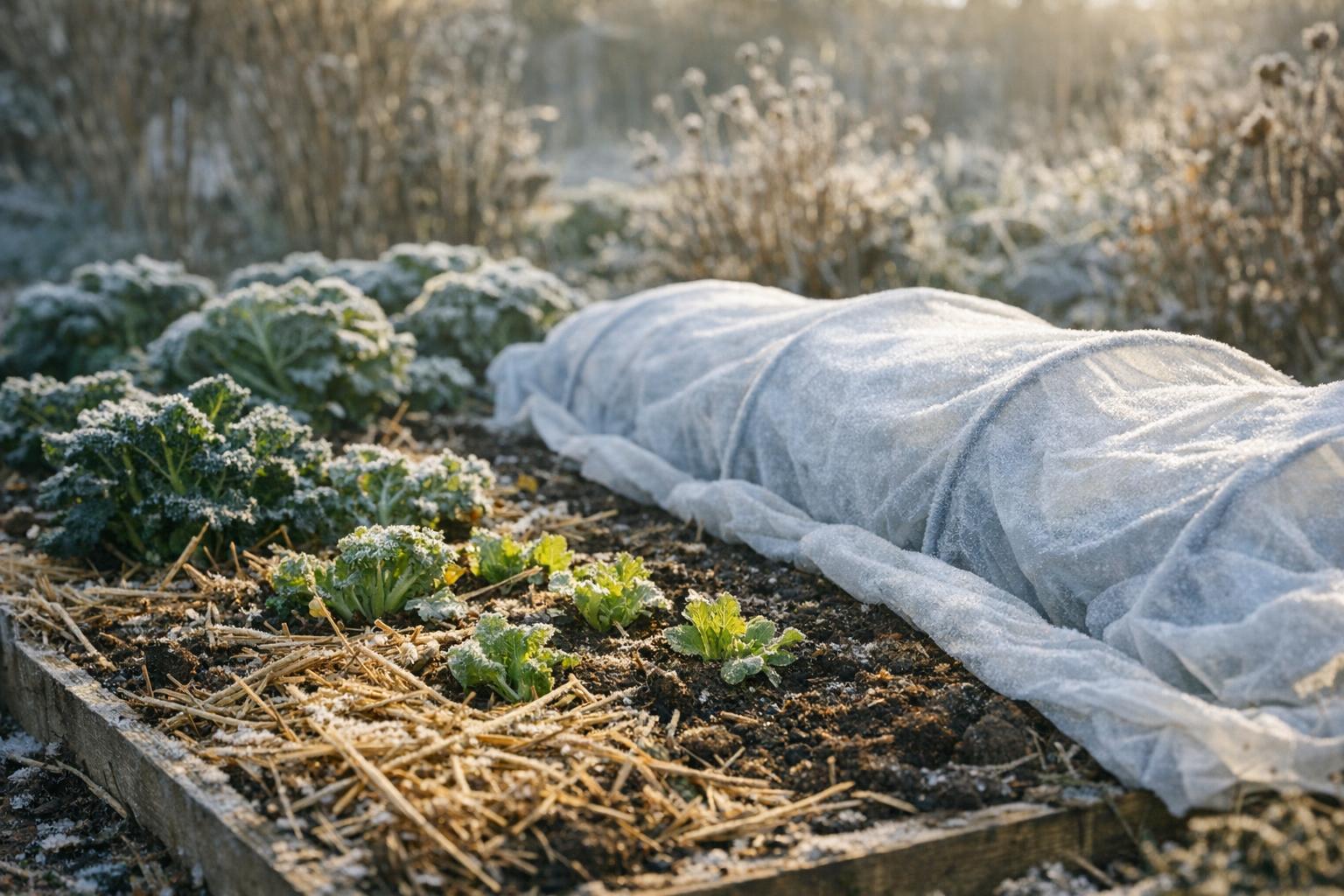 Mikroklimazonen gestalten: Natürlicher Windschutz für deinen Wintergarten – Freilandwerk Blog Vorschau
