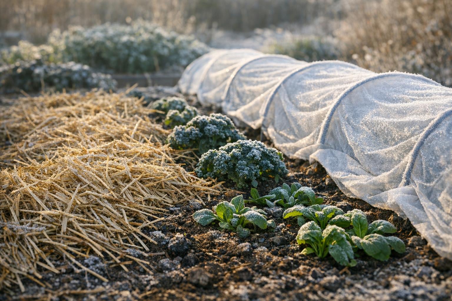 Spätwinter: Bodenpflege & Frostschutz (Bio-Guide) – FREILANDWERK